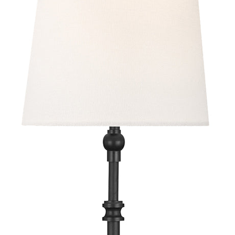 Emerson Buffet Lamp, Aged Iron