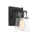 Glyn Wall Sconce 9", Matte Black