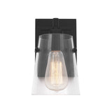 Glyn Wall Sconce 9", Matte Black
