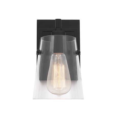 Glyn Wall Sconce 9", Matte Black