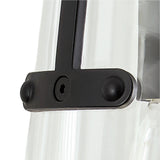 Glyn 3 Light Vanity, Matte Black