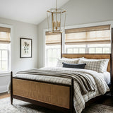 Rawlin Large Lantern Pendant 27" for Modern Farmhouse home with White Walls