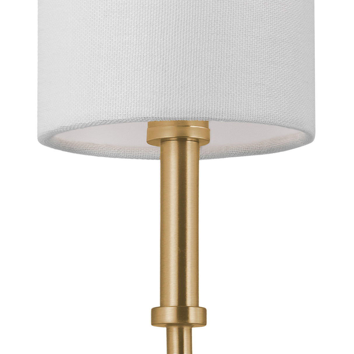 Remington 5 Light Chandelier 26", Satin Brass