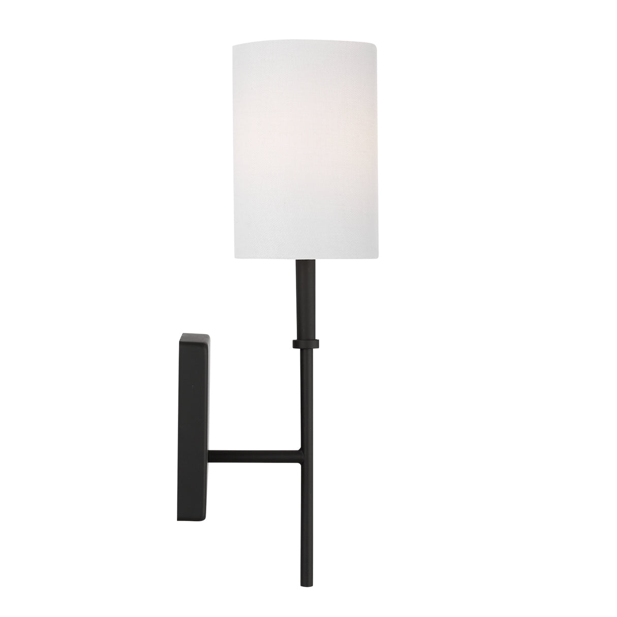 Remington Wall Sconce 15", Matte Black