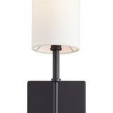 Remington Wall Sconce 15", Matte Black