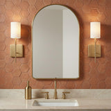 Remington Wall Sconce 15", Satin Brass