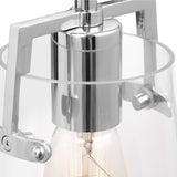 Glyn 2 Light Vanity, Chrome