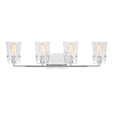 Glyn 4 Light Vanity, Chrome