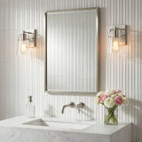 Glyn Wall Sconce 9" for Modern home with White Tile