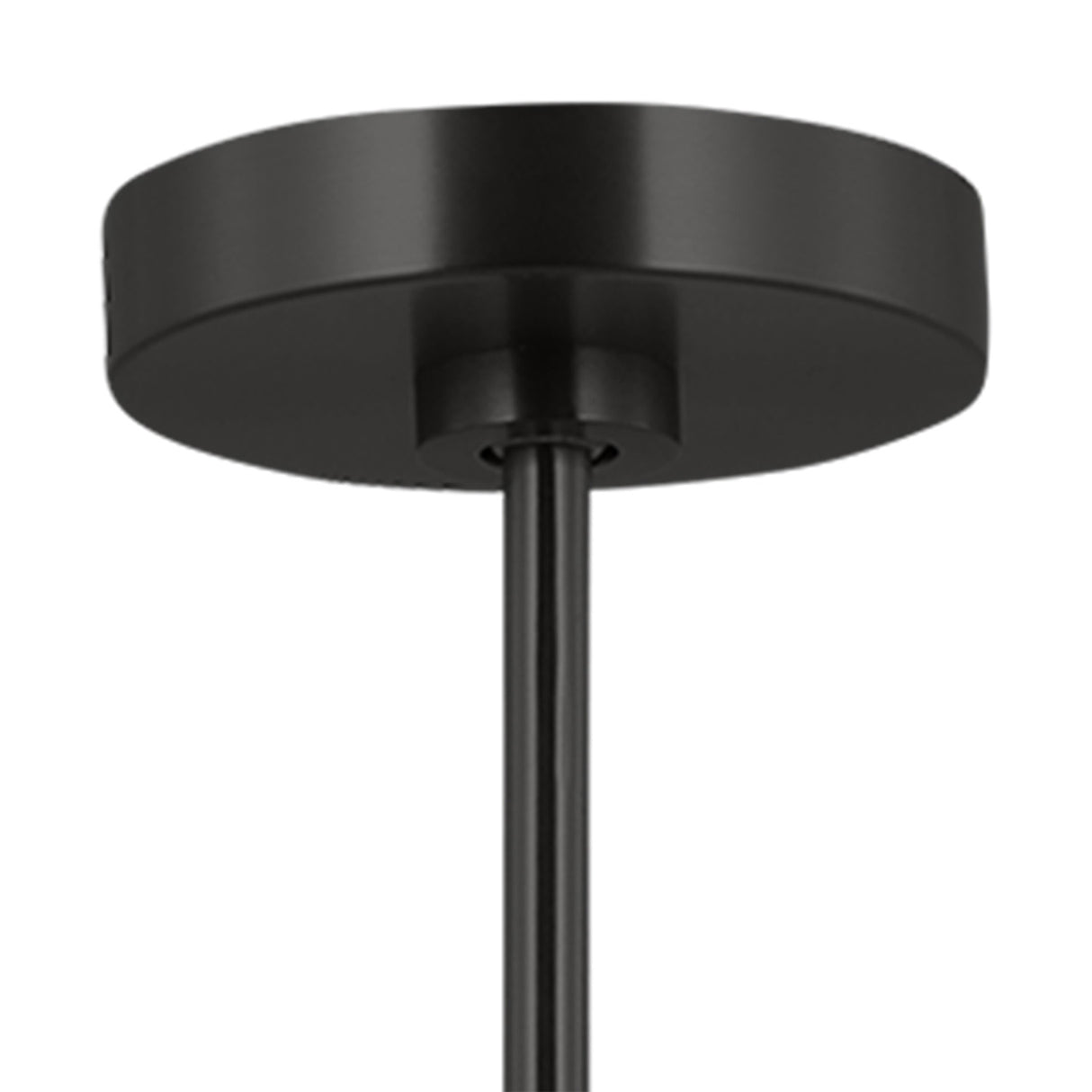 Ferris Extra Large Chandelier 42", Matte Black