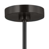 Ferris Extra Large Chandelier 42", Matte Black