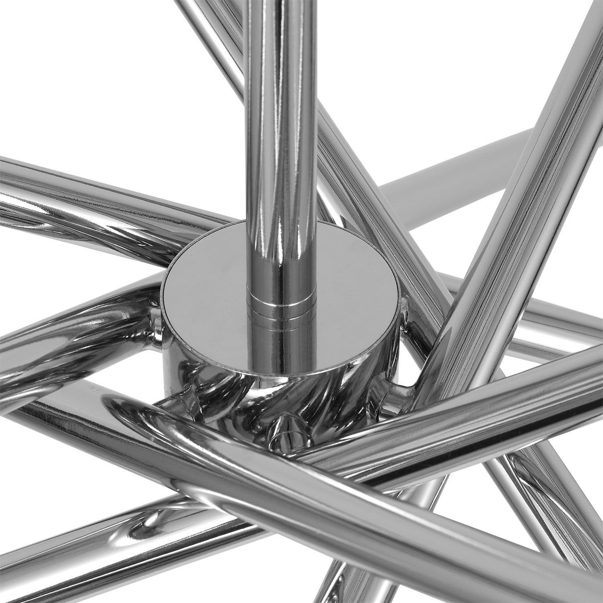 Ferris Extra Large Chandelier 42", Polished Nickel