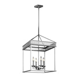 Rubin Lantern Pendant 16", Polished Nickel