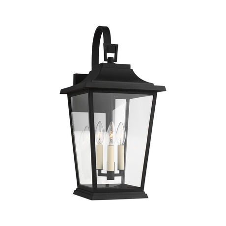 Pembroke Medium Outdoor Wall Light 23", Textured Black