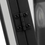 Fairmont Large Outdoor Wall Light 24", Textured Black