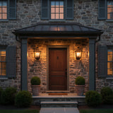 Fairmont Extra Large Outdoor Wall Light 28" for Traditional home with Stone Siding