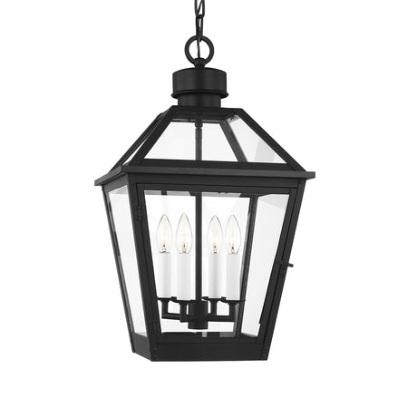 Fairmont Large Outdoor Hanging Light 14", Textured Black