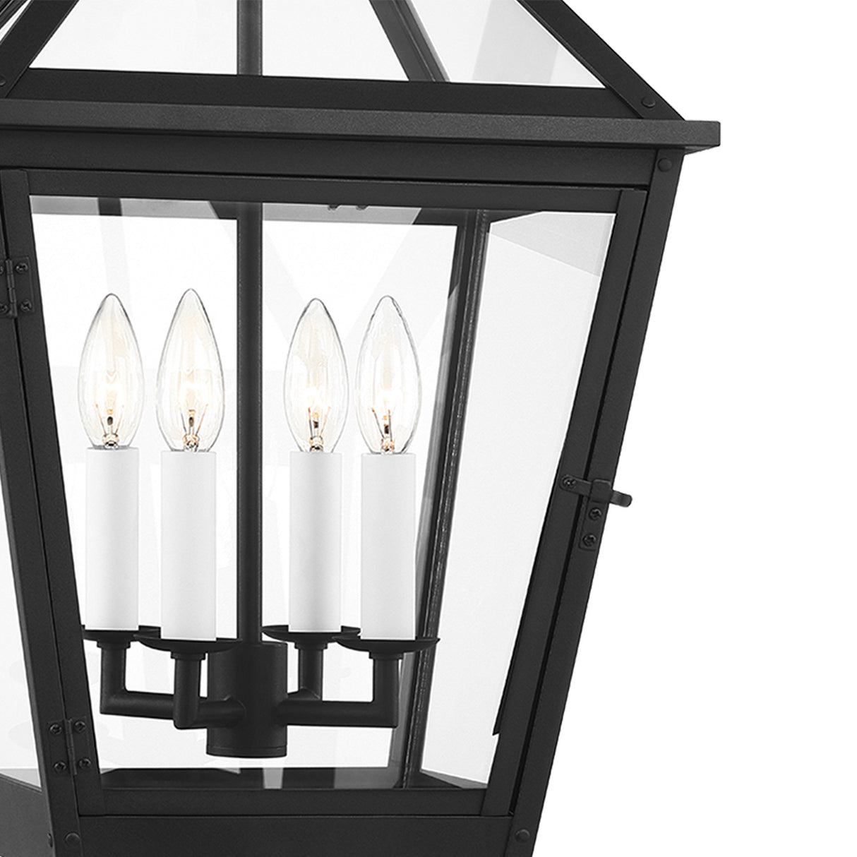 Fairmont Large Outdoor Hanging Light 14", Textured Black