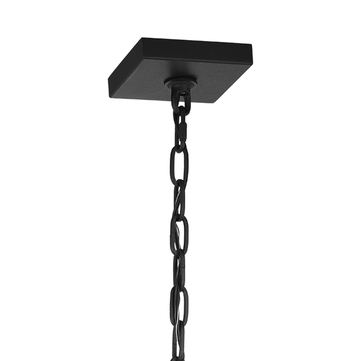 Fairmont Large Outdoor Hanging Light 14", Textured Black