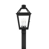 Fairmont Outdoor Post Light, Textured Black