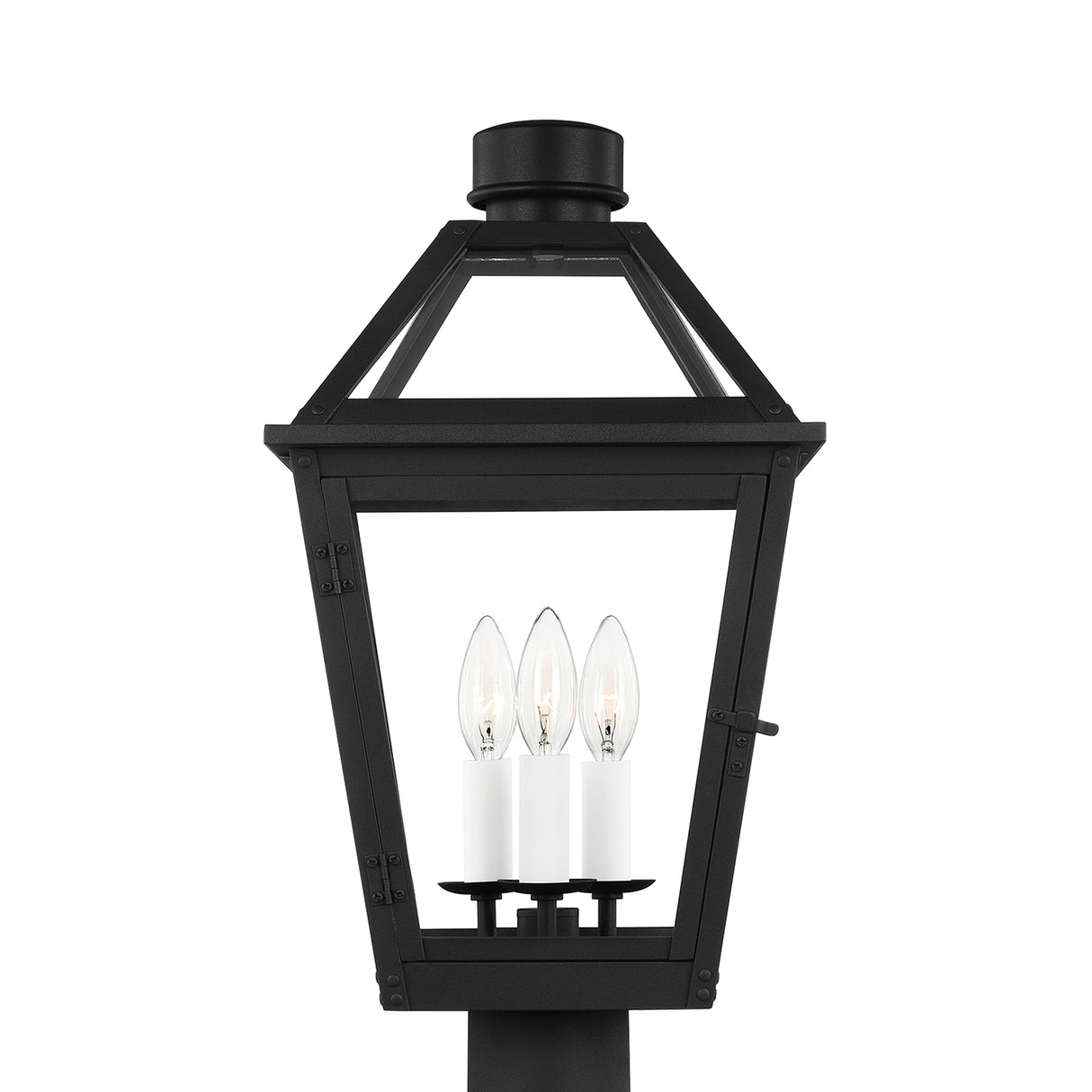Fairmont Outdoor Post Light, Textured Black