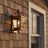 Fairmont Extra Small Outdoor Wall Light 13", Copper