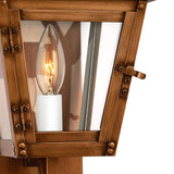 Fairmont Extra Small Outdoor Wall Light 13", Copper