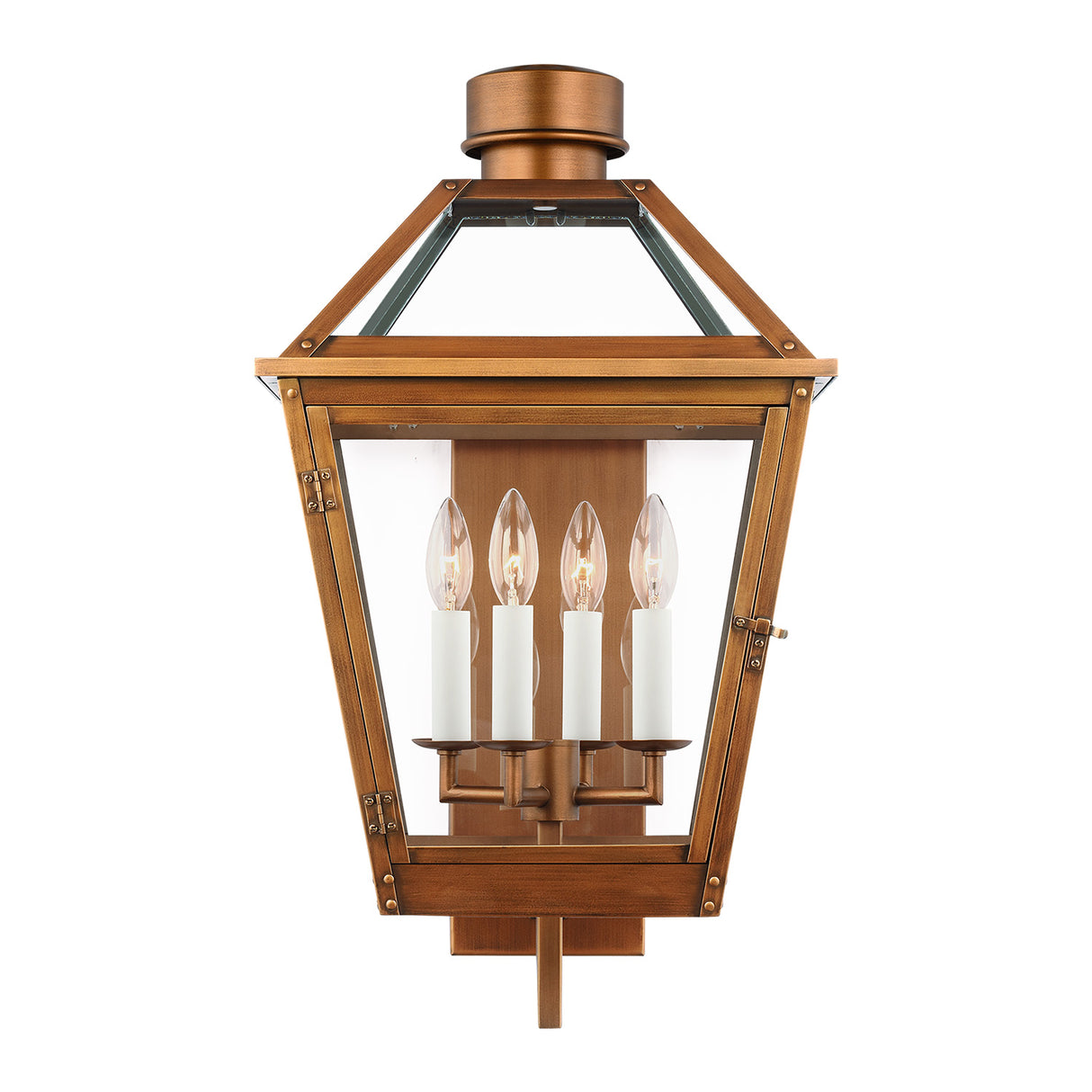 Fairmont Large Outdoor Wall Light 24", Copper