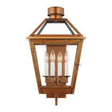 Fairmont Large Outdoor Wall Light 24", Copper