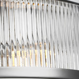 Barclay Flush Mount 14", Polished Nickel