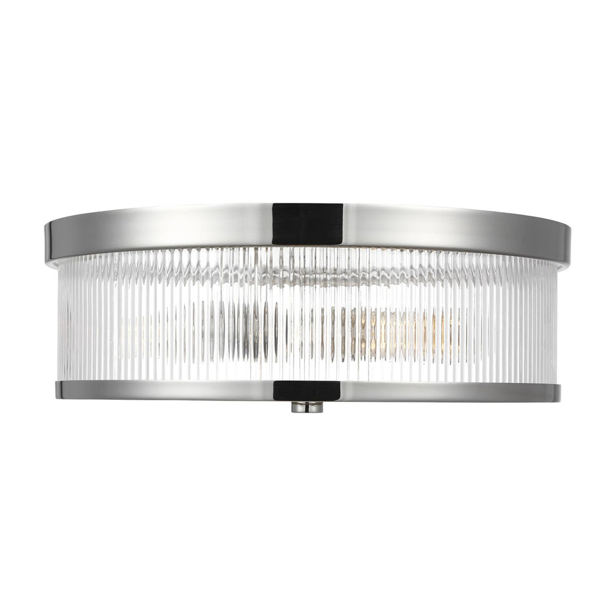 Barclay Flush Mount 14", Polished Nickel