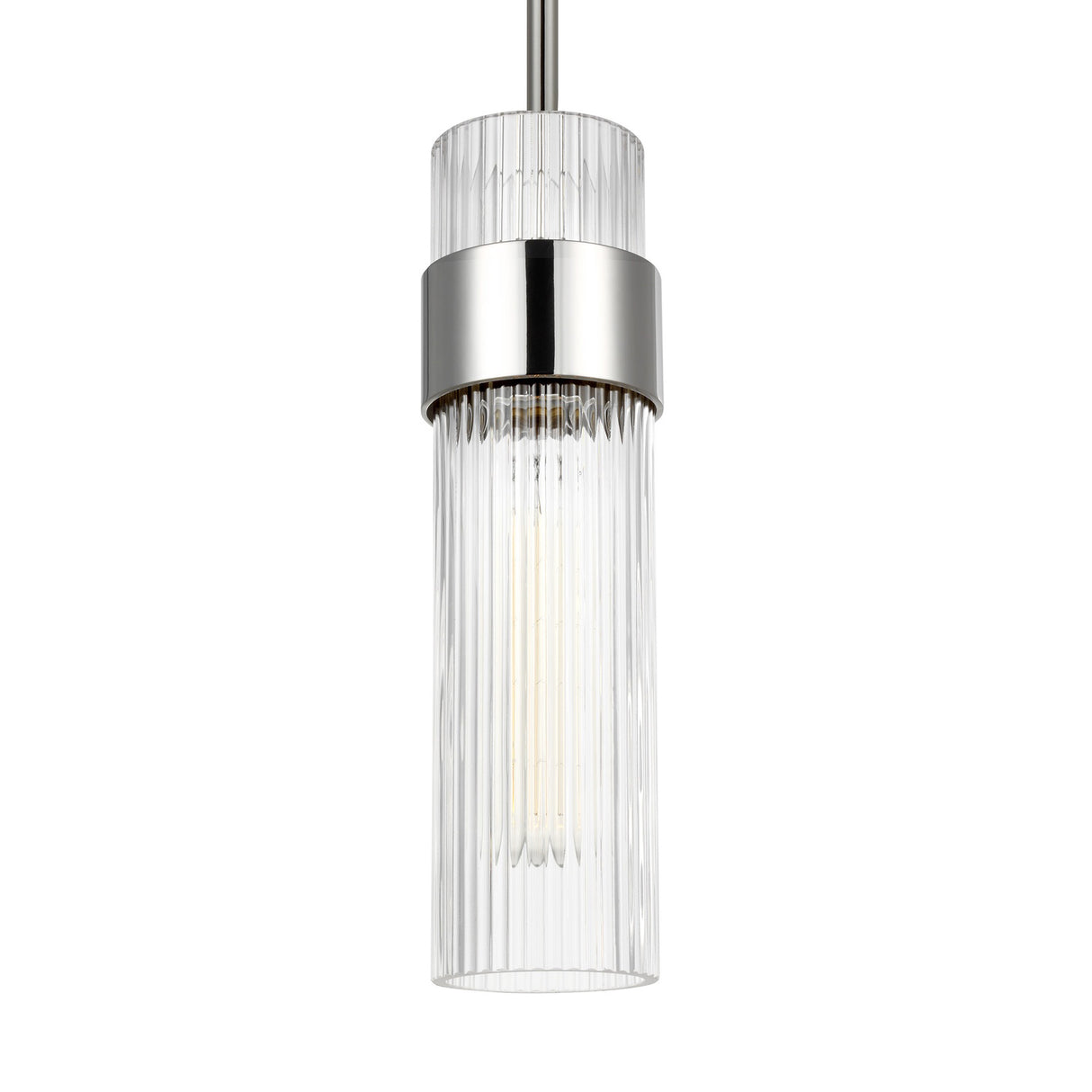 Barclay Small Pendant 3", Polished Nickel
