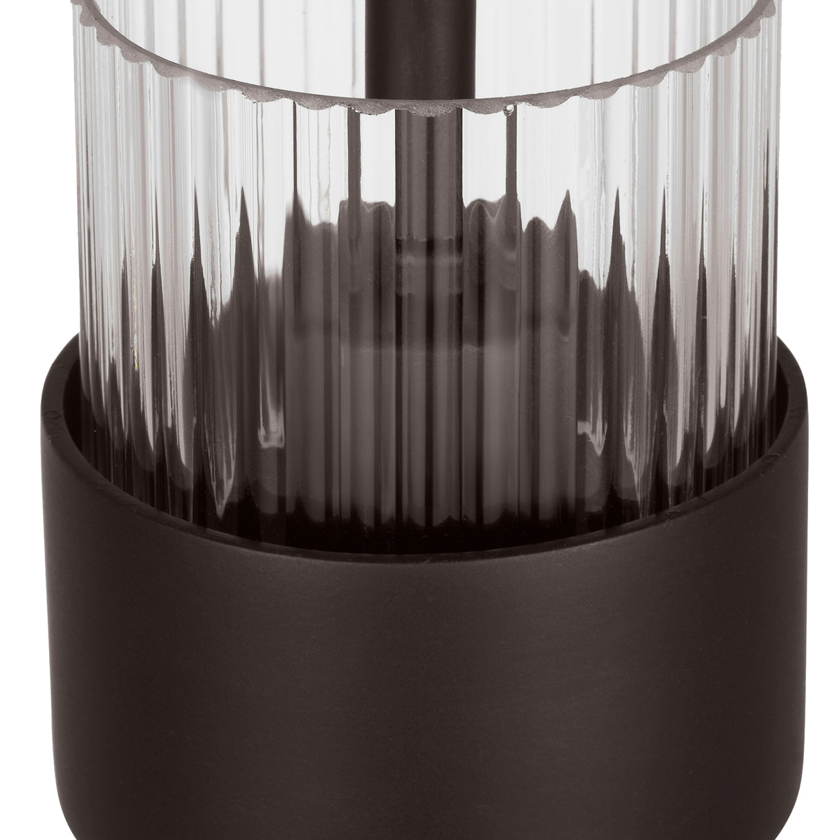 Barclay Small Pendant 3", Aged Iron