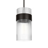 Barclay Medium Pendant 7", Aged Iron