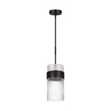 Barclay Medium Pendant 7", Aged Iron