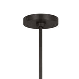 Barclay Medium Chandelier 33", Aged Iron