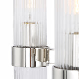 Barclay Large Chandelier 42", Polished Nickel