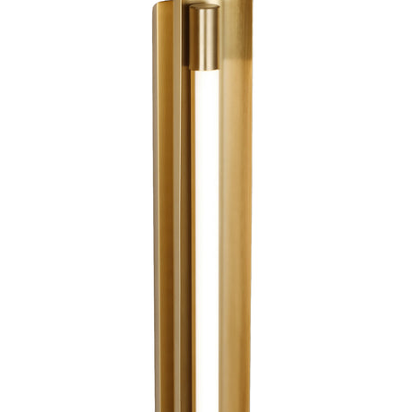 Robin Large LED Vanity 28", Modern Brass