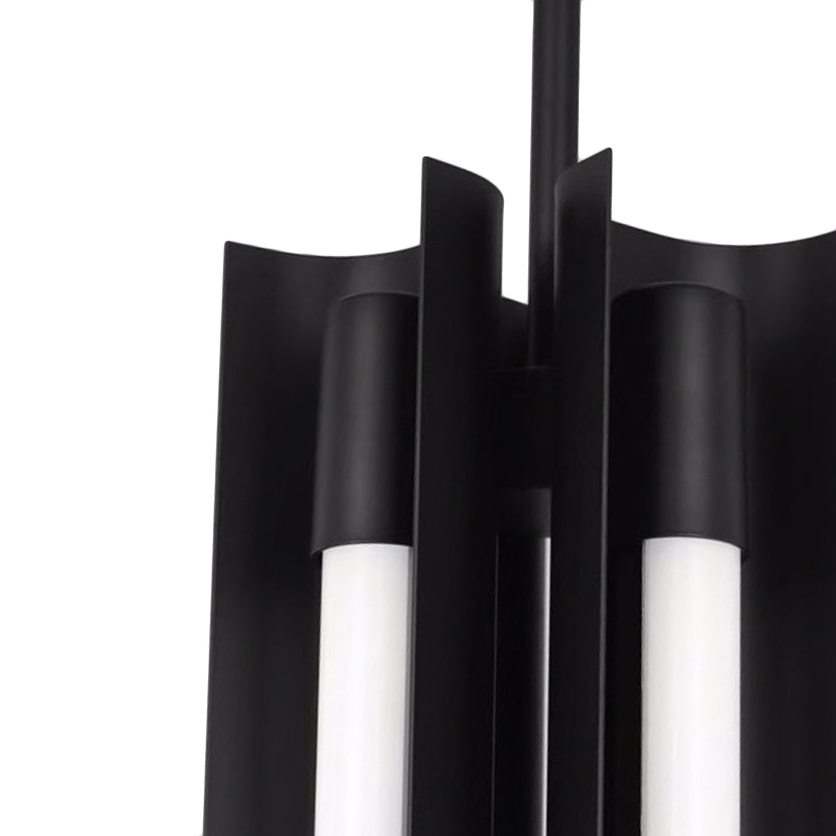 Robin Slim 4 Light LED Pendant 5", Matte Black