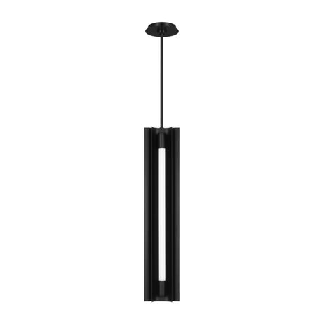 Robin Slim 4 Light LED Pendant 5", Matte Black