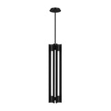 Robin Slim 4 Light LED Pendant 5", Matte Black