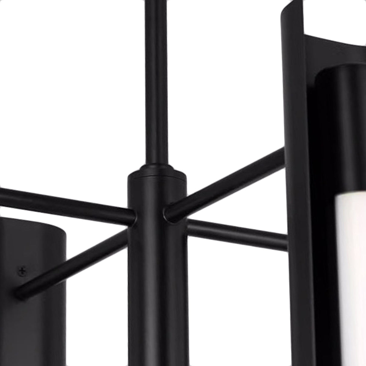 Robin 4 Light LED Pendant 16", Matte Black