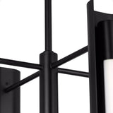 Robin 4 Light LED Pendant 16", Matte Black