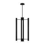 Robin 4 Light LED Pendant 16", Matte Black