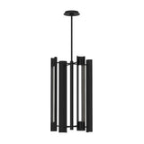 Robin 4 Light LED Pendant 16", Matte Black