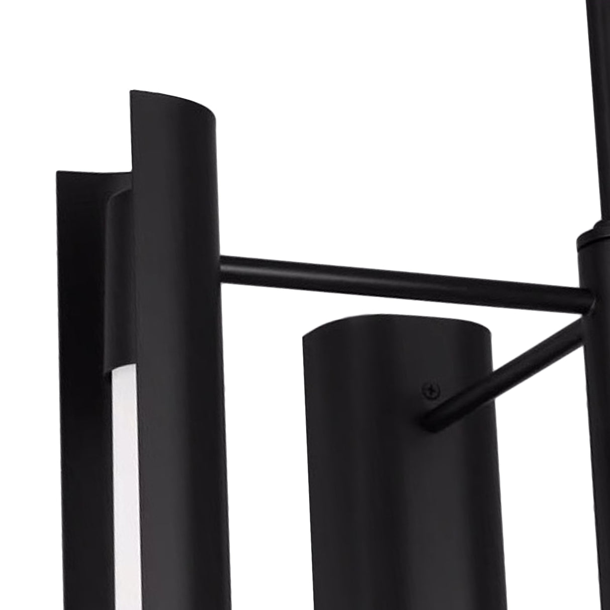 Robin Elongated 4 Light LED Pendant 16", Matte Black