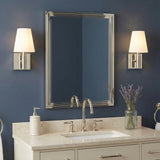 Petra Wall Sconce 11" for Transitional home with Navy Walls
