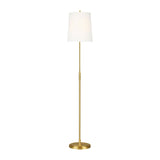 Petra Floor Lamp 65", Modern Brass