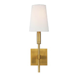 Petra Wall Sconce 17", Modern Brass