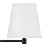 Declan Adjustable Wall Sconce 11", Black